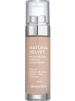Seventeen Natural Velvet Longlasting Matte 06 Dark Beige Liquid Foundation 30ML