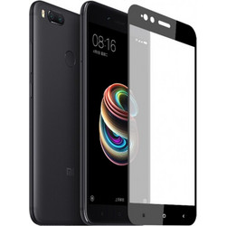 Πλήρες τζάμι Tempered Glass για Xiaomi Note 5A - μαύρο
