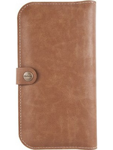 WUW Θήκη Κινητού για Smartphone μέχρι 5.5" ΚΑΦΕ WUW-P0COFFEE
