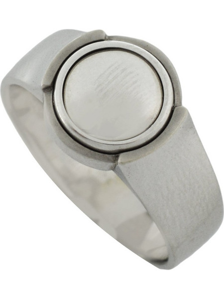 Triantos Ανδρικό Δαχτυλίδι από Λευκόχρυσο 14K DK130218382TR