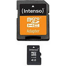 Intenso microSDHC 4GB Class 4 + Adapter