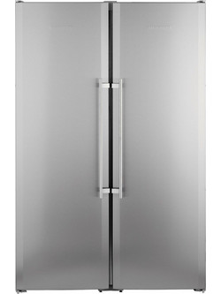 Liebherr SBSESF 7212 Ψυγείο Ντουλάπα 269lt No Frost Υ185.2xΠ12.1xΒ63cm Inox