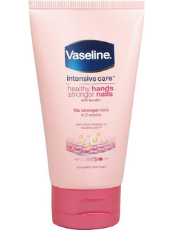 Vaseline Intensive Care Healthy Hands Stronger Nails Lotion Ενυδατική Κρέμα Χεριών & Νυχιών 75ml