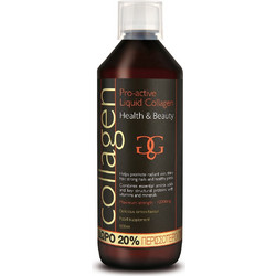 Total Health Solutions Pro-Active Liquid Collagen Lemon με Βιταμίνη C 600ml