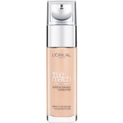 L'Oreal Paris True Match Super Blendable D5-W5 Golden Sand Liquid Foundation SPF17 30ml