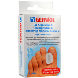 Gehwol Toe Separator G Large Διαχωριστικά Δαχτύλων για Κάλους 3τμχ