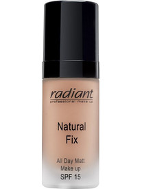 Radiant Natural Fix All Day Matt Liquid Make Up SPF15 06 Tan 30ml
