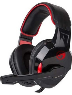 Marvo Scorpion HG8802 Gaming Headset Over Ear Black Red