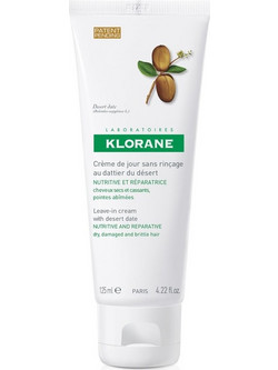 Klorane Desert Date Leave In Conditioner Κρέμα για Επανόρθωση για Ξηρά & Ταλαιπωρημένα Μαλλιά 125ml