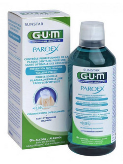 Gum Paroex 0.06% Στοματικό Διάλυμα Κατά της Πλάκας & της Ουλίτιδας για Προστασία Ούλων 500ml