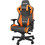 Anda Seat AD12XL KAISER-II Καρέκλα Gaming Δερματίνης με Ρυθμιζόμενα Μπράτσα Μαύρη Πορτοκαλί