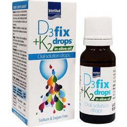 InterMed D3 & K2 Fix Drops 12ml
