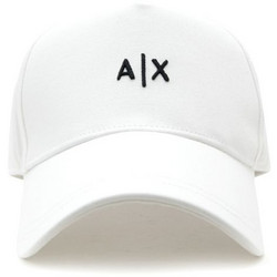 Armani Exchange Ανδρικό Καπέλο Jockey Υφασμάτινο Λευκό 954112-CC571-00010