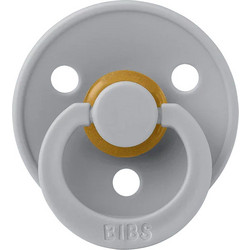 BIBS Colour Πιπίλα Καουτσούκ 0m+ Cloud