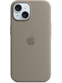 Apple Silicone Case with MagSafe Back Cover Clay (iPhone 15 Plus)