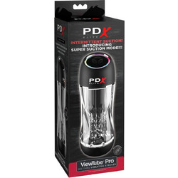 Pipedream PDX Elite Viewtube Pro Stroker Pocket Αυνανιστήρι με Δόνηση & Αναρρόφηση 1τμχ