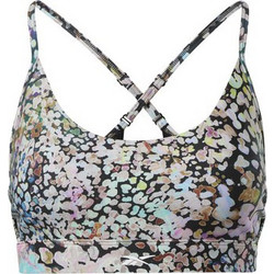 Reebok Lux Strappy BRA-MOD SAF Training Αθλητικό Μπουστάκι με Μέτρια Στήριξη & Αφαιρούμενη Ενίσχυση Πολύχρωμο 100035026-Black