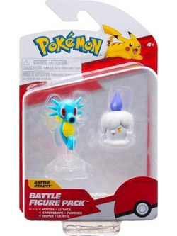 Jazwares Pokemon Battle Figure Pack Horsea & Litwick PKW3008