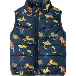 Name It Αμάνικο Παιδικό Μπουφάν Puffer Navy Μπλε 13224783