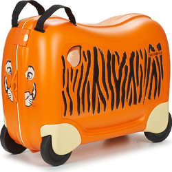Samsonite Dream2Go Tiger Παιδική Βαλίτσα Καμπίνας 52x38x21cm με 4 Ρόδες Πορτοκαλί