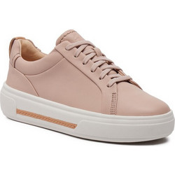 Clarks Hollyhock Walk Γυναικεία Sneakers Ροζ 26176309