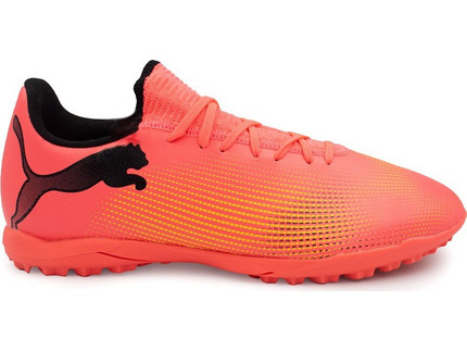 Puma Future 7 Play TF 107726-03 Ποδοσφαιρικά Παπούτσια Με Σχάρα Πορτοκαλί