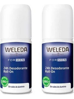 Weleda Φυσικό Αποσμητικό Roll On 24h Χωρίς Αλουμίνιο 2x50ml