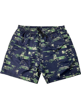 SUMMERtiempo Ανδρικό Μαγιό Σορτς με Σχέδιο Navy Μπλε 622976