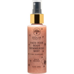 Eolia Cosmetics Shimmering Pink Diamond Gold Orchid Face Hair & Body Mist 100ml