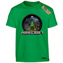 Takeposition Minecraft Fighting Munsters Παιδικό T-Shirt Κοντομάνικο Πράσινο 806-4766-14