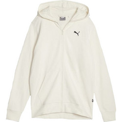 Puma Essentials Ανδρική Ζακέτα Φούτερ με Κουκούλα και Φερμουάρ Μπεζ 675979-99