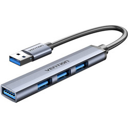 Vention CKOHB Mini USB Hub 3.0 USB-A με 4 Θύρες USB-A