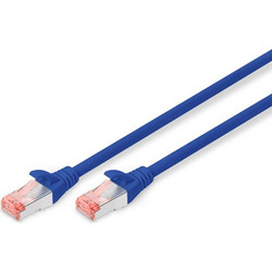 Digitus S/FTP Cat.6 Καλώδιο Δικτύου Ethernet 10m Blue DK-1644-100-B-5