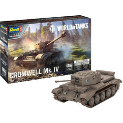 Revell World Of Tanks Cromwell MkIV Συναρμολογούμενο Πλαστικό Μοντέλο Τανκ 1:72