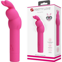 Pretty Love Gerardo Rabbit Fuschia Δονητής Bullet