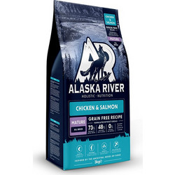 Alaska River Grain Free Mature Chicken & Salmon 3kg
