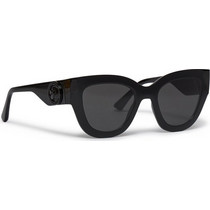 Longchamp LO744S 001 Γυναικεία Γυαλιά Ηλίου Πεταλούδα Κοκάλινα Μαύρα με Μαύρο Polarized Φακό