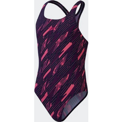 Speedo Hyperboom Allover Medalist Αθλητικό Παιδικό Μαγιό Ολόσωμο για Κορίτσι Μωβ 803728-16768