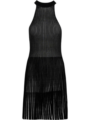 Desigual Mirna Mini Καλοκαιρινό Βραδινό Φόρεμα Μαύρο 24SWVF06-2000