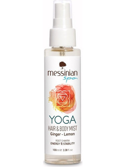Messinian Spa Yoga Ginger & Lemon Hair & Body Mist 100ml