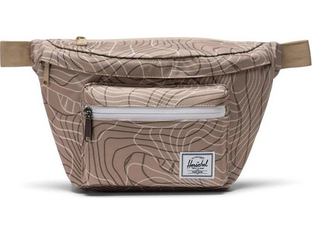Herschel Pop Quiz Τσαντάκι Μέσης Εκρού 11406-06170