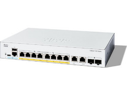 Cisco C1300-8FP-2G Managed L2 Switch με 8 Θύρες Ethernet 1000Mbps και 2 SFP θύρες