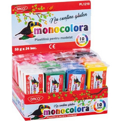 DACO Dreams Monocolora Πλαστελίνη Διάφορα Χρώματα