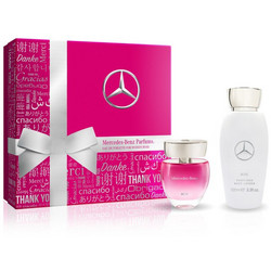 Mercedes-Benz Rose Eau de Toilette 30ml + Body Lotion 100ml