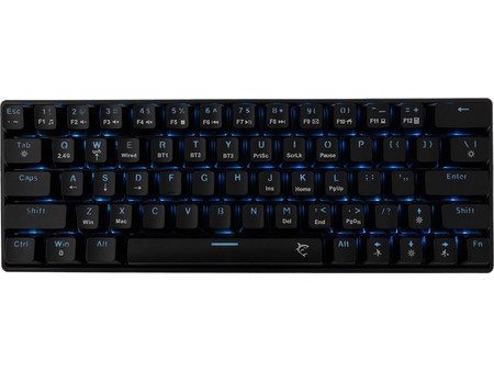White Shark GK-003111 Ασύρματο Μηχανικό Gaming Πληκτρολόγιο 60% RGB Black