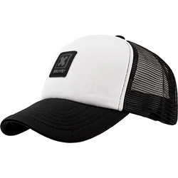 3Guys Ανδρικό Καπέλο Jockey με Δίχτυ Snapback Υφασμάτινο Μαύρο Λευκό 1-124-1-40-4825