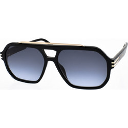 Marc Jacobs MARC753/S 807/9O Ανδρικά Γυαλιά Ηλίου Aviator Κοκάλινα Μαύρα με Μπλε Degradee Φακό