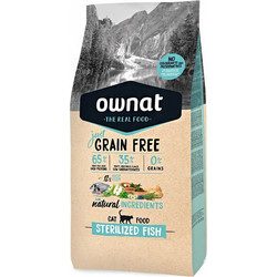 Ownat Just Grain Free Sterilised Fish 8kg
