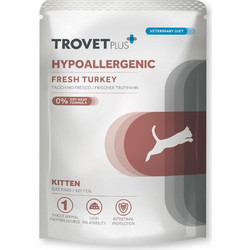 Trovet Plus Kitten Hypoallergenic with Fresh Turkey 85gr