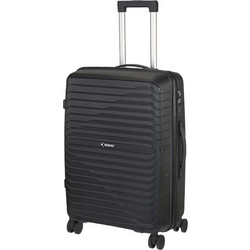 Xplorer 171-24 Βαλίτσα Μεσαία 66x43x25cm με 4 Ρόδες Μαύρη